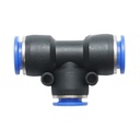 Mufa rapida T reductie plastic 12x10x12mm