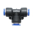 Mufa rapida T reductie plastic 8x10x8mm