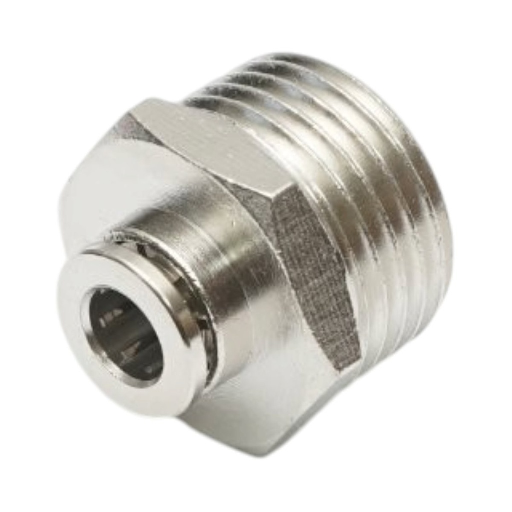 Mufa rapida dreapta metalica 6mm filet exterior 1/2