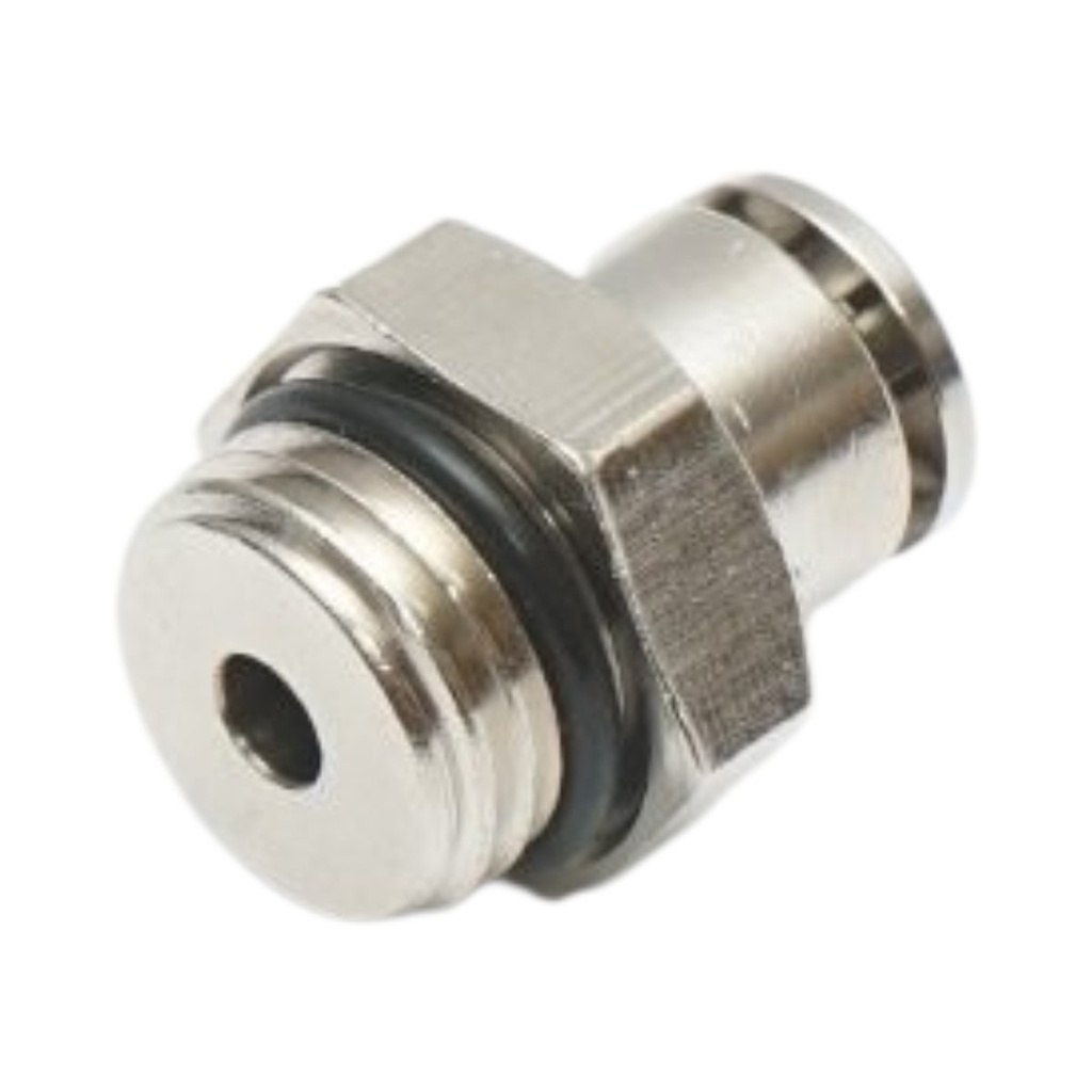 Mufa rapida dreapta metalica 6mm filet exterior M14