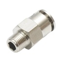 Mufa rapida dreapta metalica 8mm filet exterior 1/8