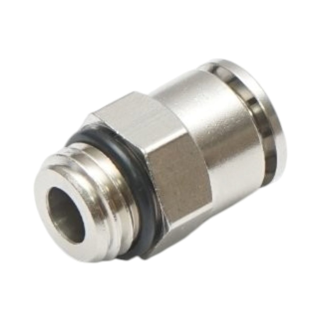 Mufa rapida dreapta metalica 8mm filet exterior M12