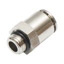 Mufa rapida dreapta metalica 10mm filet exterior M12