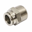 Mufa rapida dreapta metalica 12mm filet exterior 1/2