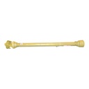Cardan 1800 mm T5 cu ambreiaj compus din 2 discuri cruce 30,2x80 (teava triunghiulara) 1 3/8 Z=6