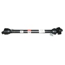 Cardan 1500 mm T5 cu ambreiaj compus din 2 discuri cruce 30,2x80 (teava triunghiulara) 1 3/8 Z=6