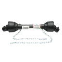 Cardan 650mm T1 cruce 22x54 SPC teava triunghiulara 1 3/8 Z=6