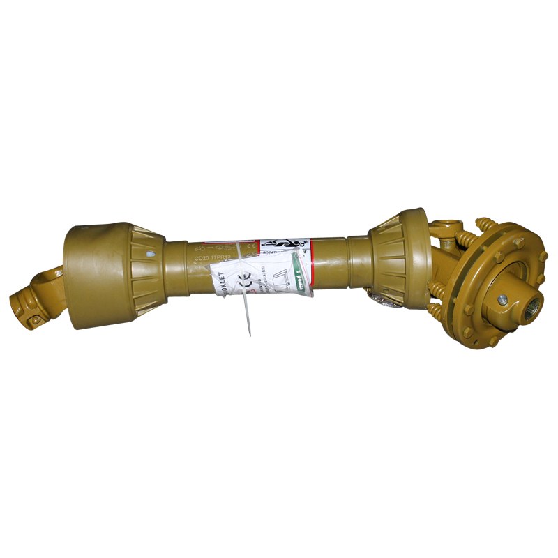 Cardan 850 mm S7 T7 cu ambreiaj compus din 2 discuri cruce 30,2x106,5 (teava stea) 1 3/8 Z=6 freza