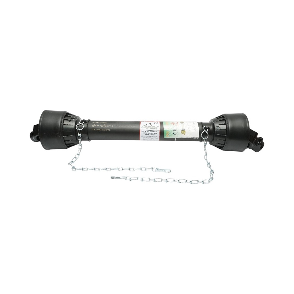 Cardan 1000 mm T6 cruce 30,2x92 (teava triunghiulara) 1 3/8 Z=6 freza