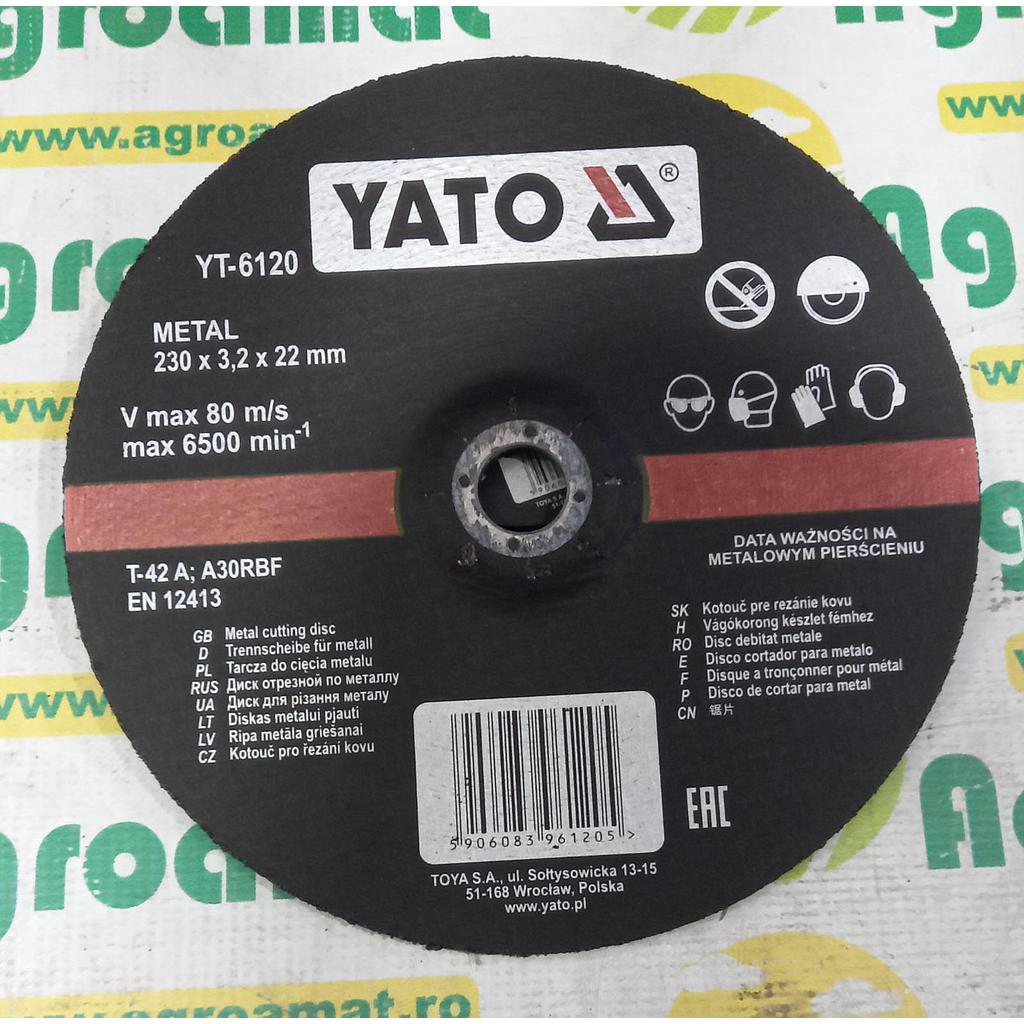 Disc Taiat Metal 230x3.2x22mm
