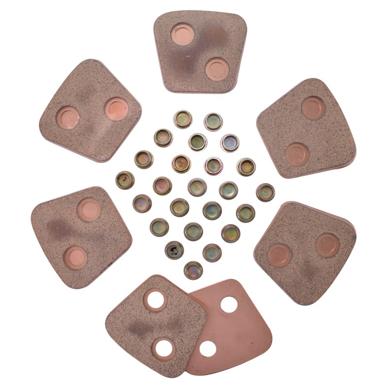 Set 12 ferodouri cu nituri disc ambreiaj 4mm 77x69 D1010 U-1010