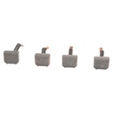 Perii electromotor model nou cu reductor amplificat de putere U-445 Fiat ARO /set