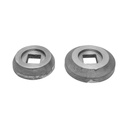 Set semimosoare mic si mare pentru lagar disc asamblat cu rulmenti 32015 si semimosoare - patrat de 40