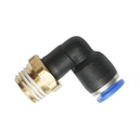 Mufa rapida cot plastic 6mm filet exterior alama 1/4