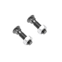 Suruburi cu piulita pentru cutit central sageata /set (M10x40 cu M10x35)
