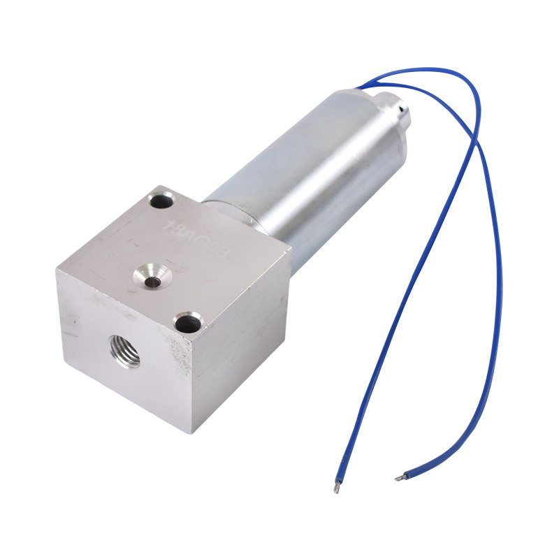 Electrovalva tras 12V cu ax subtire normal inchis Tractor Forestier