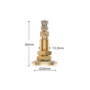 Valva tractor mecanica TRCH3 cu palarie mare 28mm