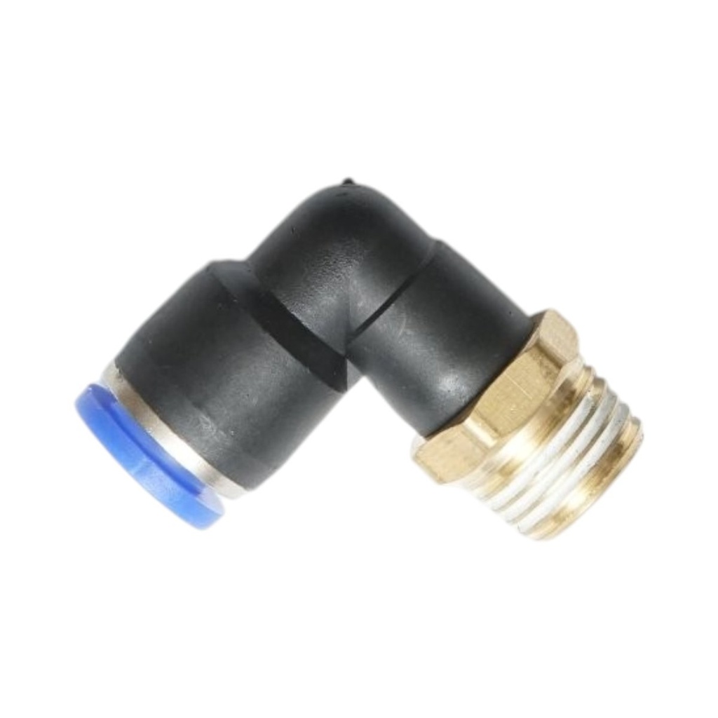 Mufa rapida cot plastic 8mm filet exterior alama 1/4