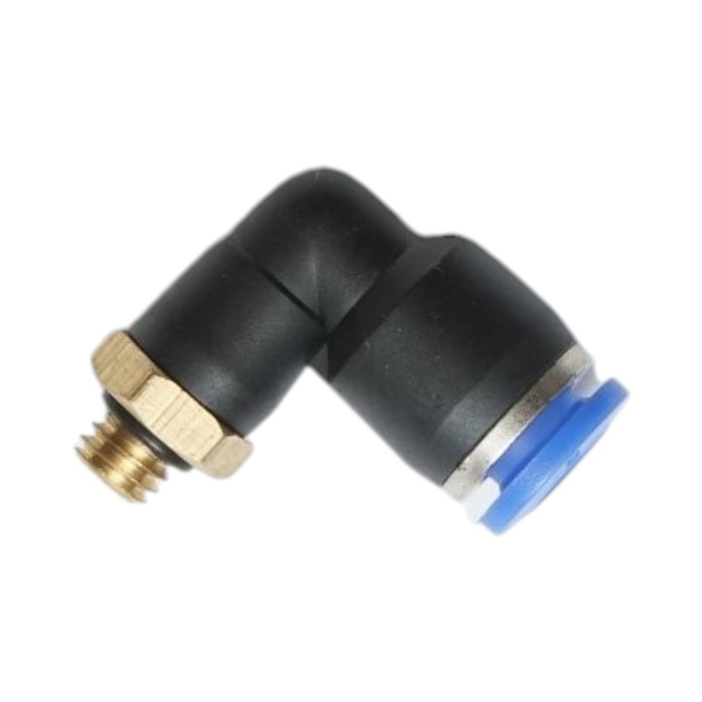 Mufa rapida cot plastic 6mm filet exterior alama M6