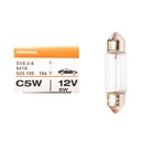 Bec (Osram) 5W / 12V SV8.5-8