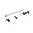Set maner poarta cu arc si izolatori gard electric