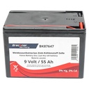 Baterie uscata (nereincarcabila) 9V 55Ah pentru gard electric