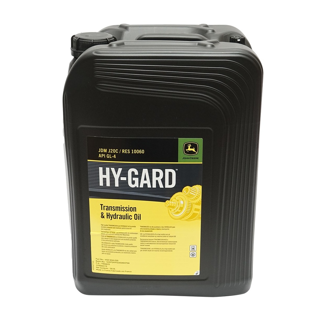 Ulei HY GARD John Deere transmisie/hidraulic 20L