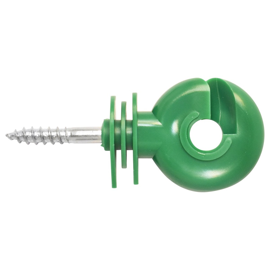 Izolator inelar compact verde fi 5.3mm 80x35mm gard electric