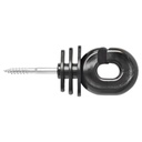 Izolator inelar negru 5.9mm 111x40mm gard electric