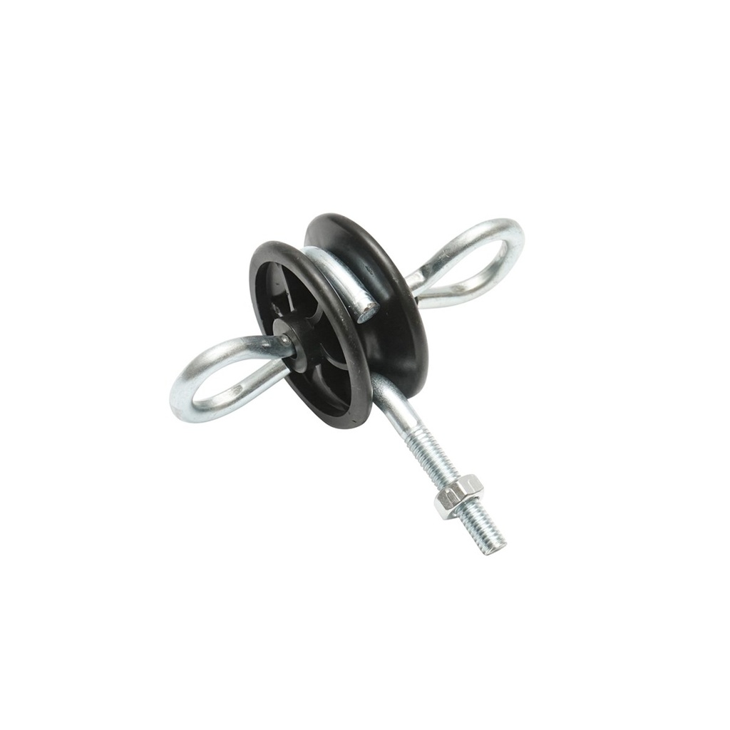 Izolator cu ancorare dubla 5.9mm 93x82mm gard electric
