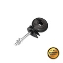 Izolator inelar premium cu filet 5.9mm 90x35mm si piulita gard electric