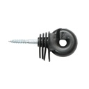 Izolator inelar compact negru fi 5.9mm 91x40mm gard electric