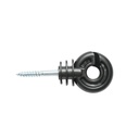 Izolator canelat fi 5.9mm 89x40mm pentru fir gard electric