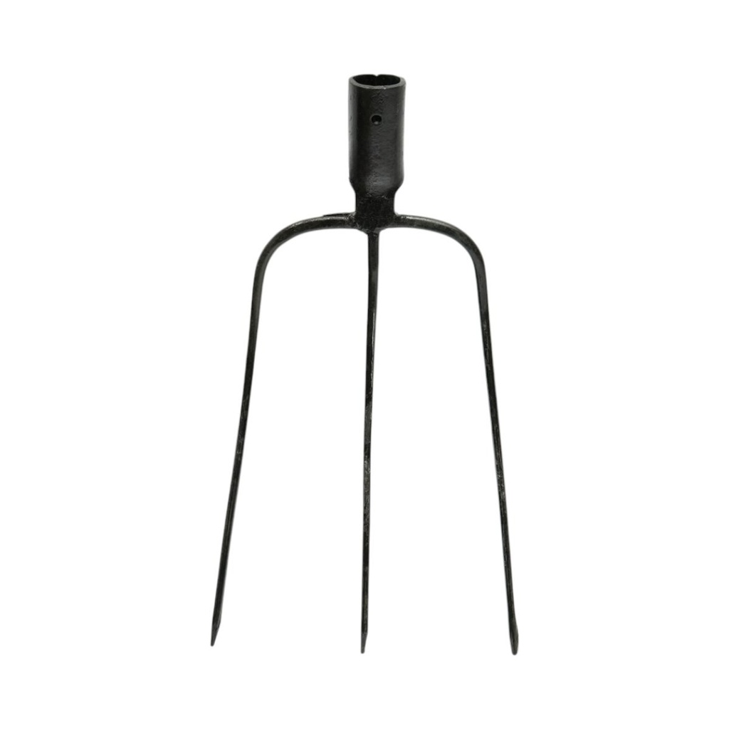 Furca metal Elvetiana cu 3 coarne (fara maner)