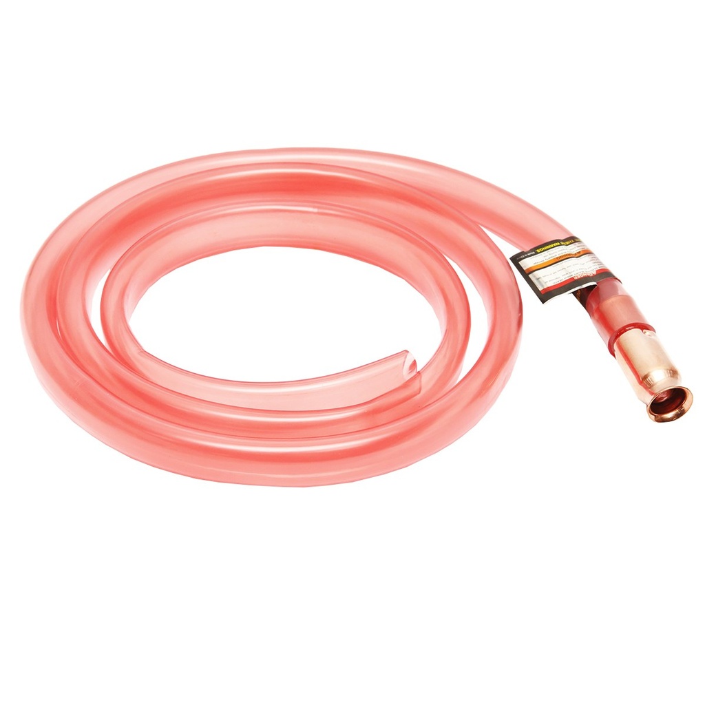 Furtun transfer combustibil transparent cu bila absorbtie/creare vid 1.5m