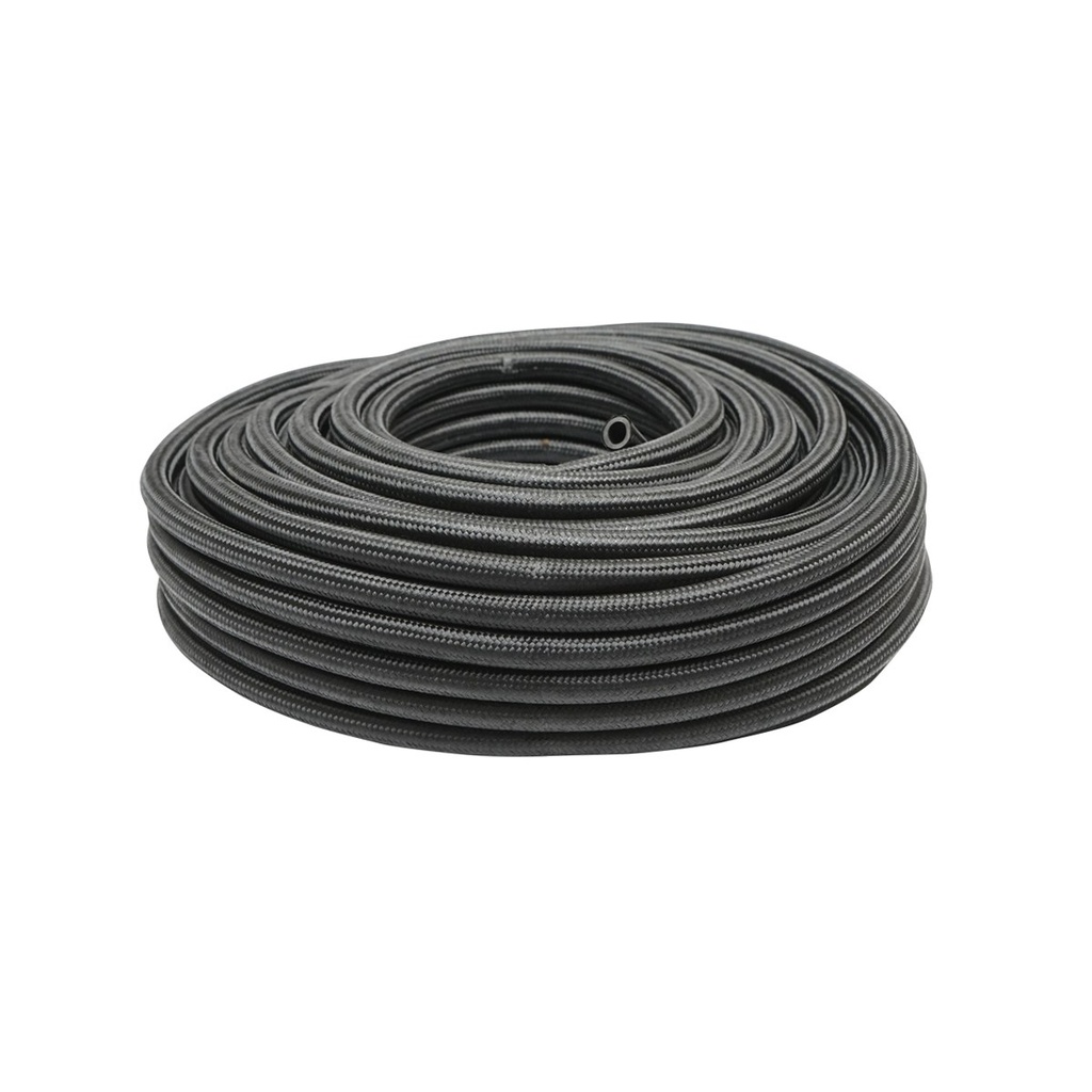 Furtun combustibil 8x12 cu protectie din bumbac rola 30m