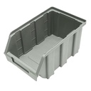 Cutie plastic depozitare 130x215x120mm gri