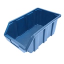 Cutie plastic depozitare 175x317x148mm albastra
