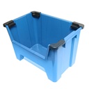 Cutie plastic depozitare 545x345x395mm gri
