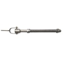 Tija filetata lunga 400mm filet M27 UTB U-650