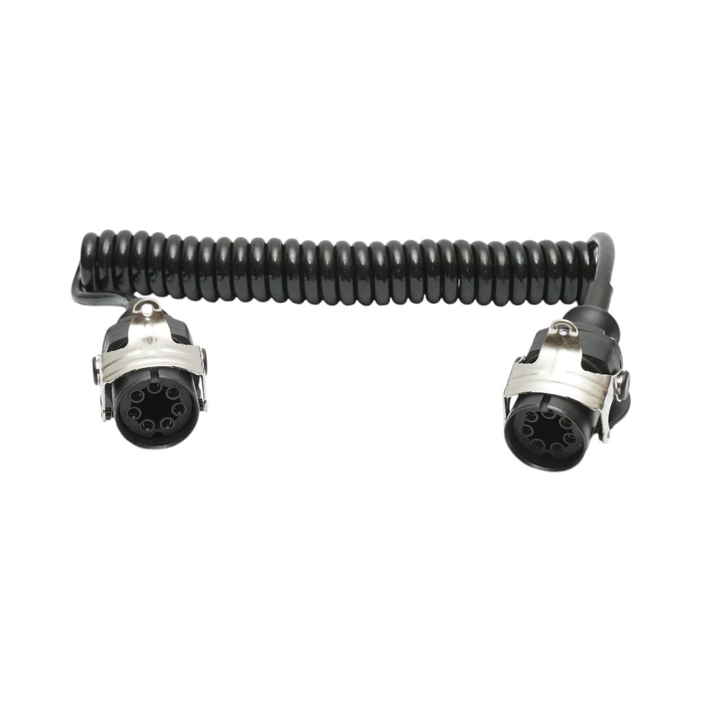 Cablu ABS 7 poli 24V 4.5m spiralat