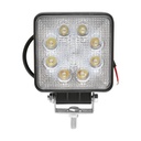 Lampa 8 LED-uri 10-60V 24W unghi de radiere 60 patrat