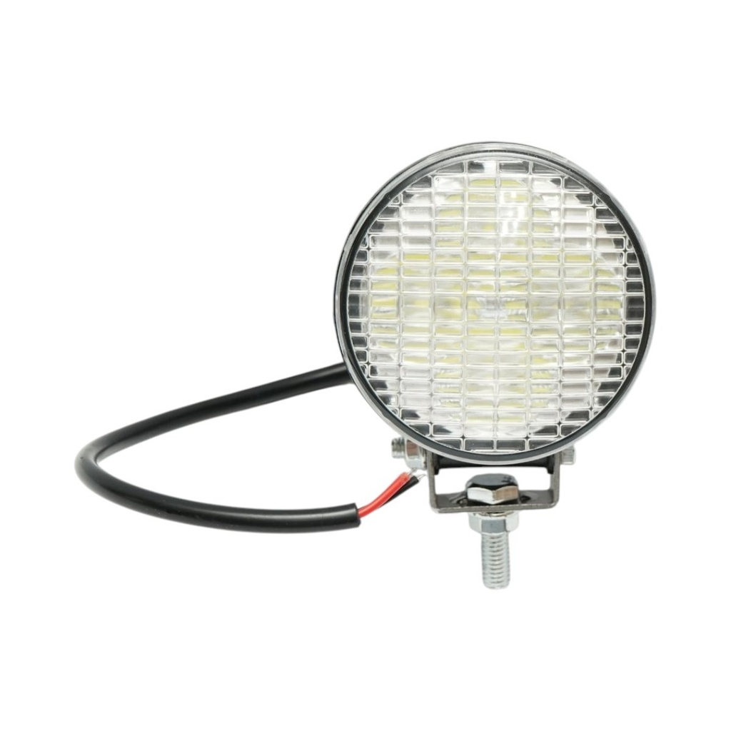 Lampa rotunda 4 LED-uri 10-30V 12W unghi de radiere 60 grade 82x62mm IP67
