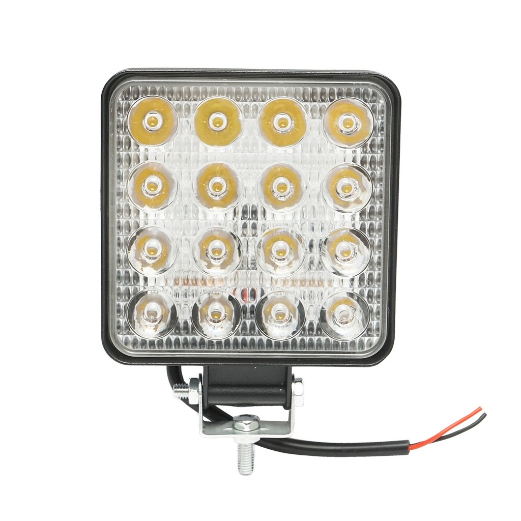 Lampa 16 LED-uri 10-60V 48W unghi de radiere 60 patrat