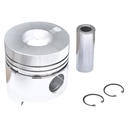 Piston motor echipat fi 102mm U-445; ARO pentru segmenti 2.5x2.5x5 bolt fi 32 (nu contine segmenti)