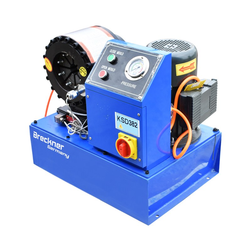 Masina de sertizat furtunuri hidraulice fi 6-38mm 3kW, 220V cu schimbare rapida