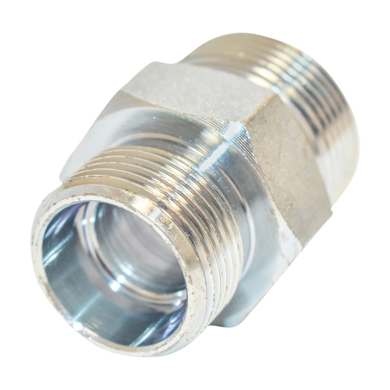Adaptor drept reductie armatura M26x1.5L - M22x1.5 filet exterior