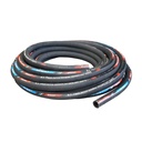 Rola furtun presiune hidraulic 25m cu dubla insertie textila DN25 (int. FI25 / ext. FI41)SAE 100 R4 1