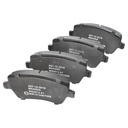 Placute frana fara ESP Dacia Duster, Dokker 4x2 7701208422