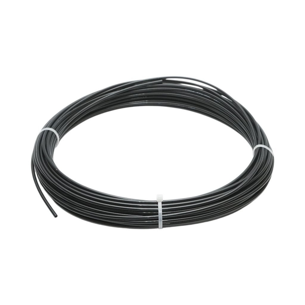 Tub aer poliamida negru 4x2.5mm 25m/rola